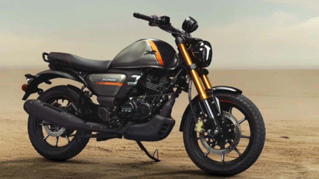 TVS Ronin: The samurai of the streets.