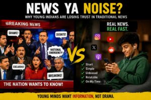 “Why Young Indians Are Losing Trust in Traditional News”